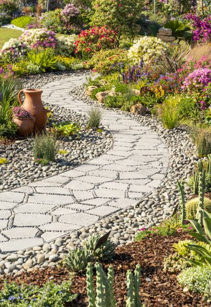 Pathway Landscaping in Lubbock