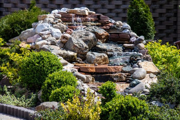 River Rock Landscaping in Lubbock