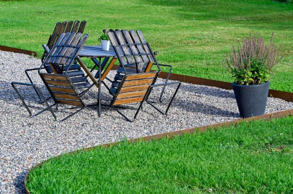 Metal Edging Installation in Lubbock
